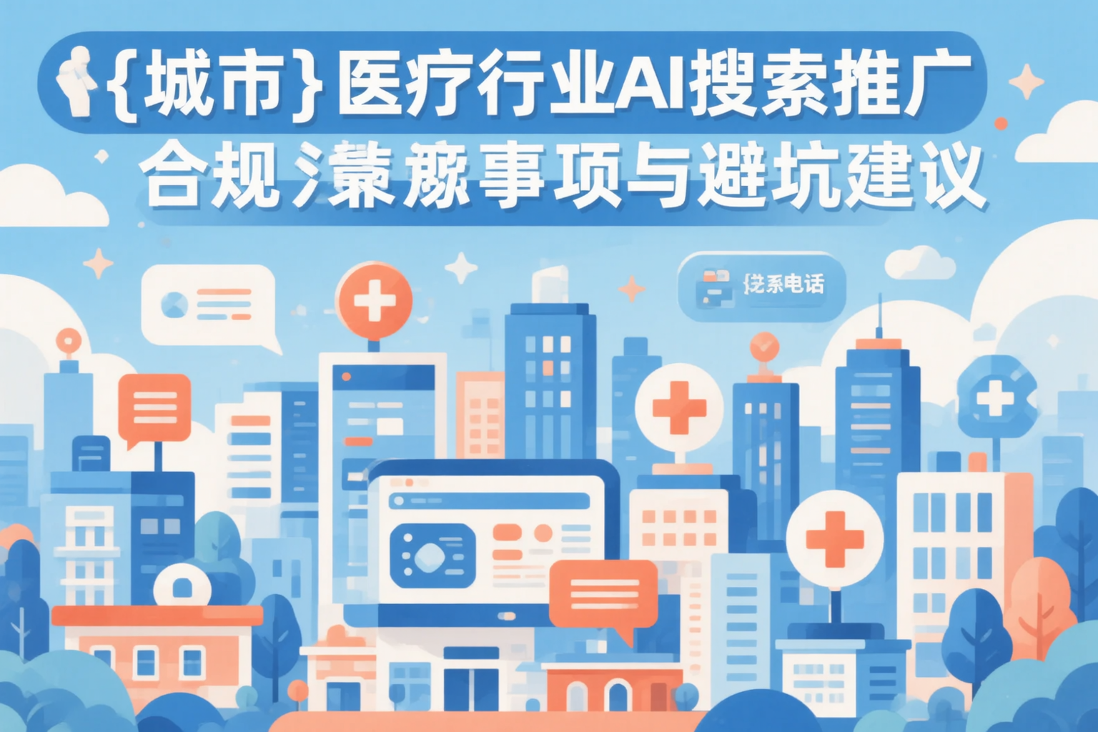 江门医疗行业AI搜索推广合规注意事项与避坑建议