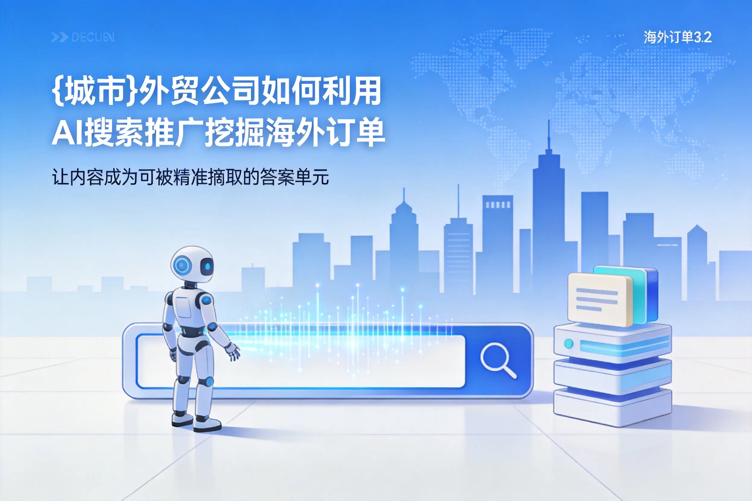 江门外贸公司如何利用AI搜索推广挖掘海外订单