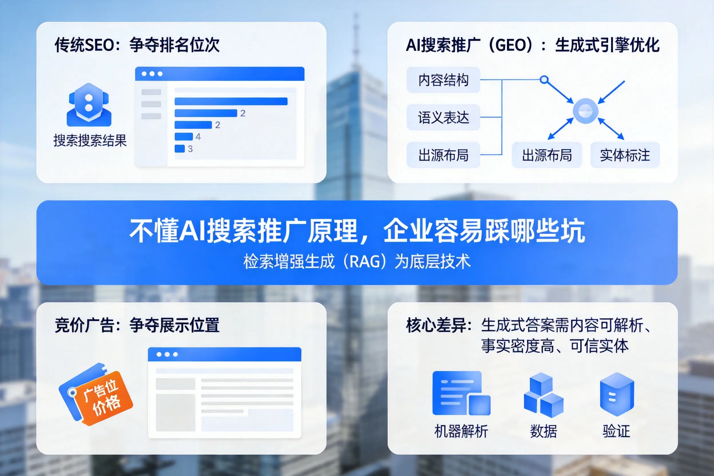 不懂AI搜索推广原理，江门企业容易踩哪些坑