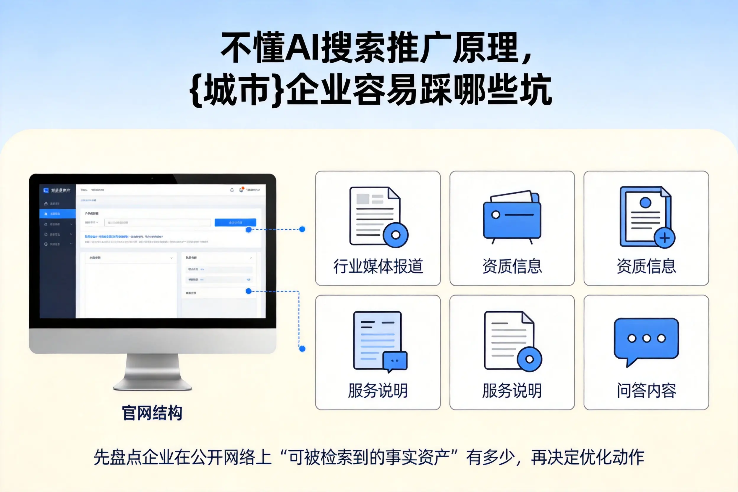 不懂AI搜索推广原理,江门企业容易踩哪些坑