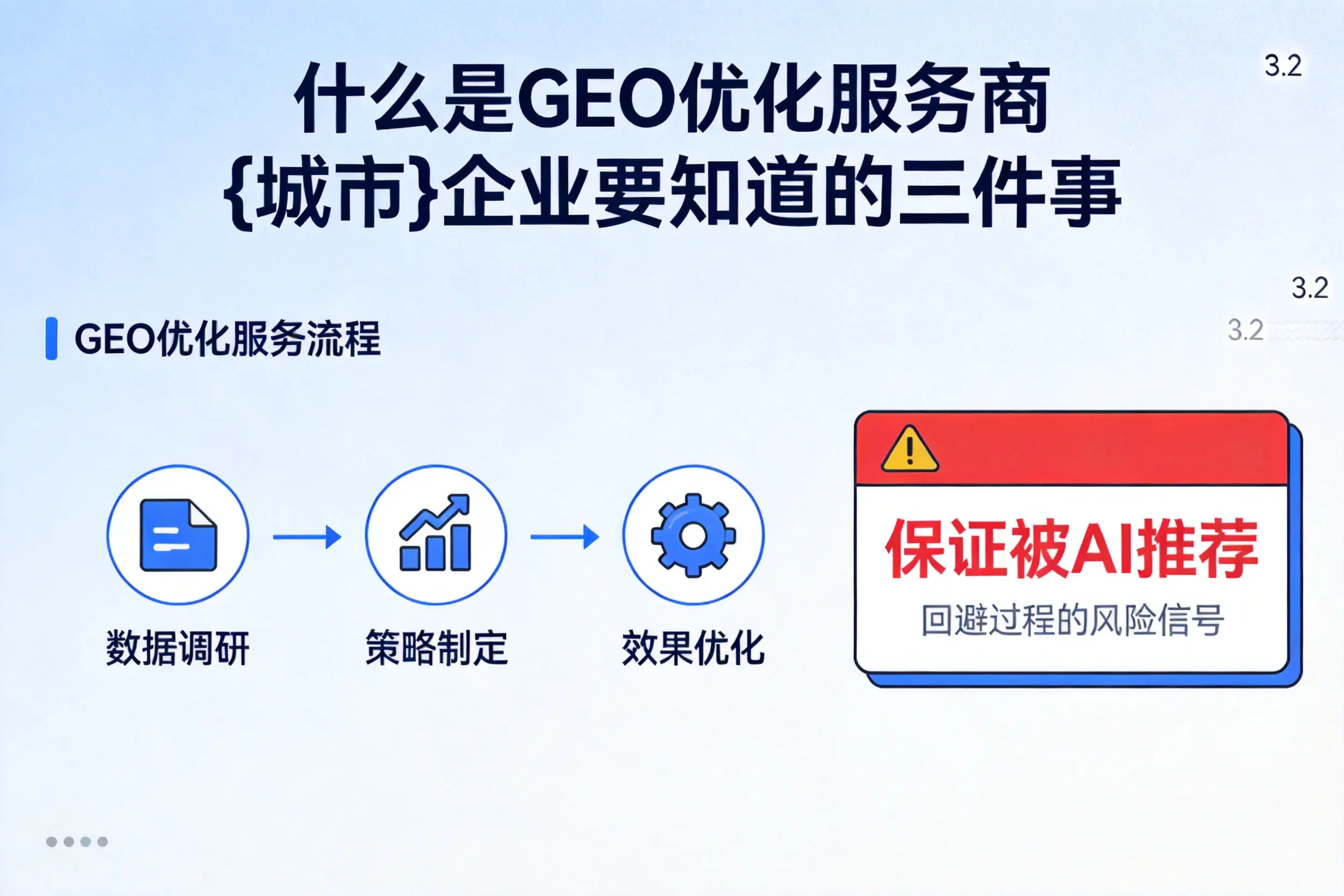 什么是GEO优化服务商江门企业要知道的三件事