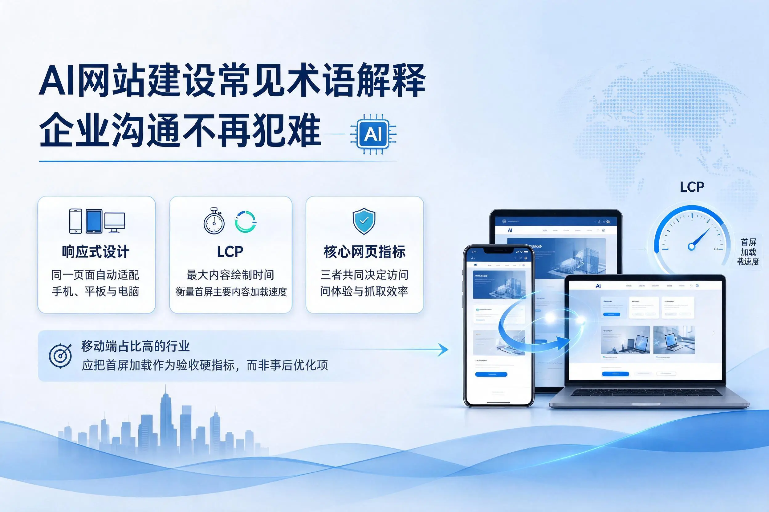 AI网站建设常见术语解释,江门企业沟通不再犯难